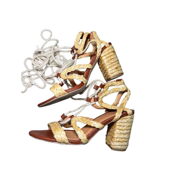 MIA Wrap Up Heels Size 8.5 - Picture 2 of 4